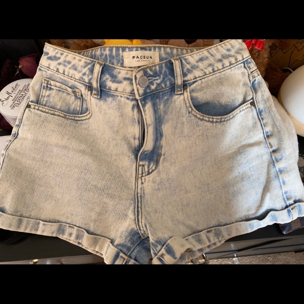 pacsun mom jean shorts
